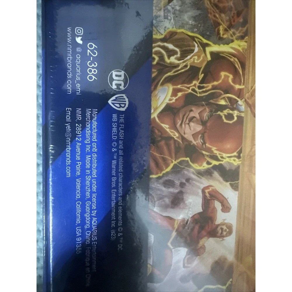 NEW SEALED DC‎ Comics The Flash Superhero AQUA 500 Piece Jigsaw Puzzle UNIQUE!